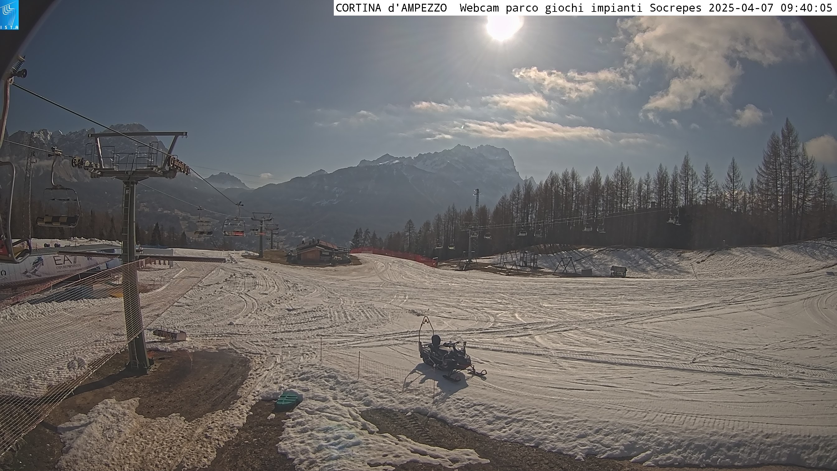 Webcam Roncato - Cortina d'Ampezzo, Dolomiti Superski